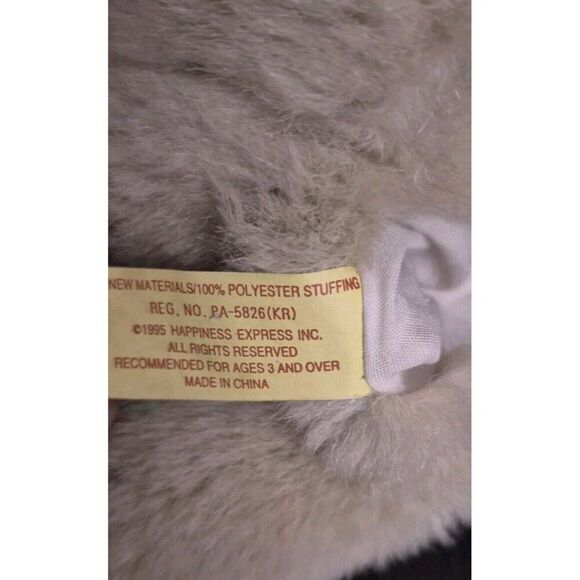 Vintage HAPPINESS ALWAYS EXPRESS Lion Plush Hand Puppet Toy - Picture 4 of 6